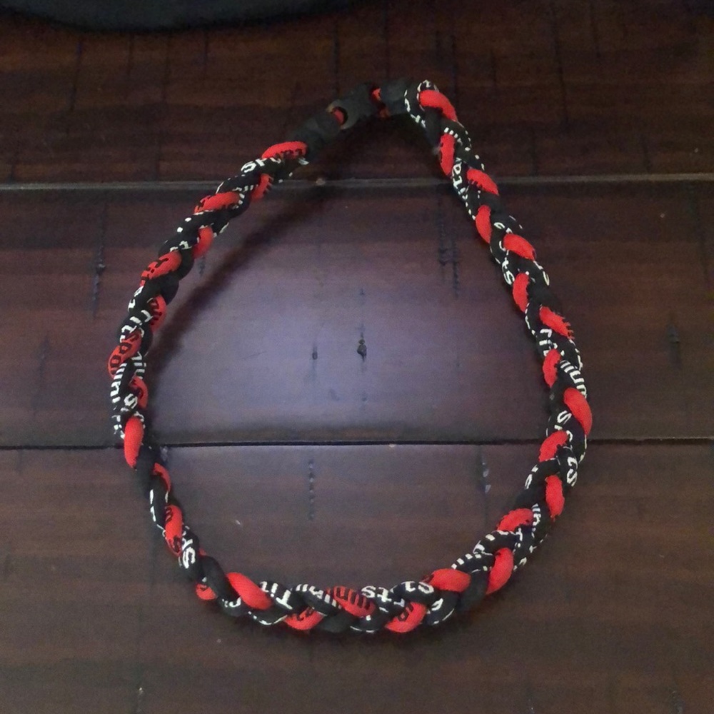 Braided necklace